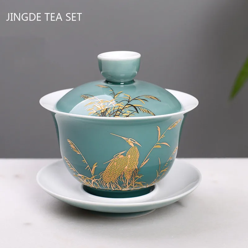 Palace Style Ceramics Tea Ture - Coffee Tea Set Up ulasan dan harga