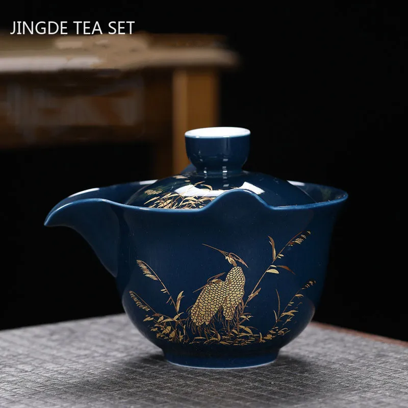 Palace Style Ceramics Tea Ture - Coffee Tea Set Up ulasan dan harga