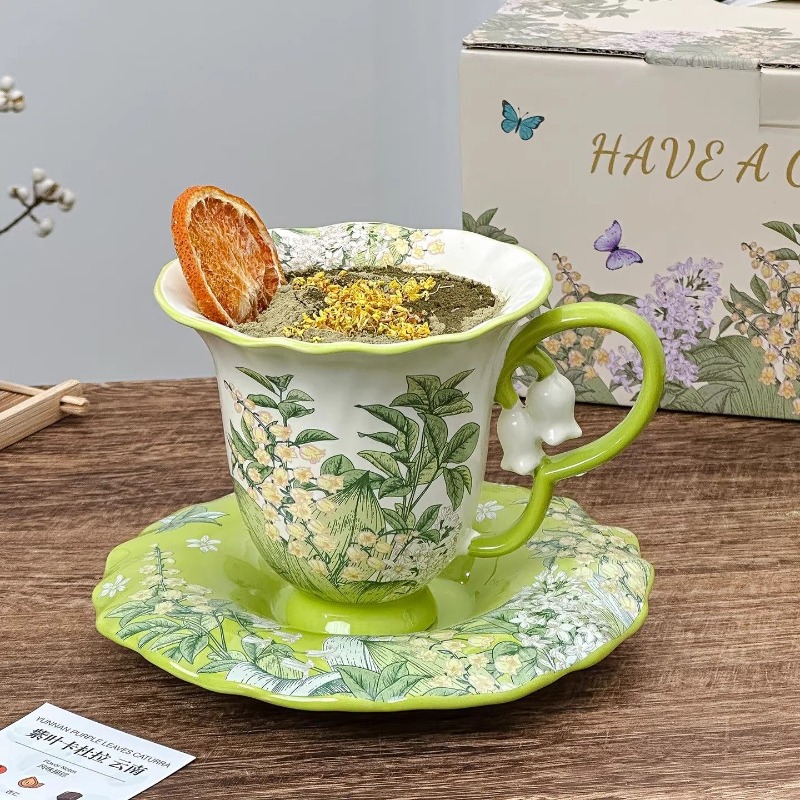 Lily of the valley blooming af - Coffee Tea Set Up ulasan dan harga