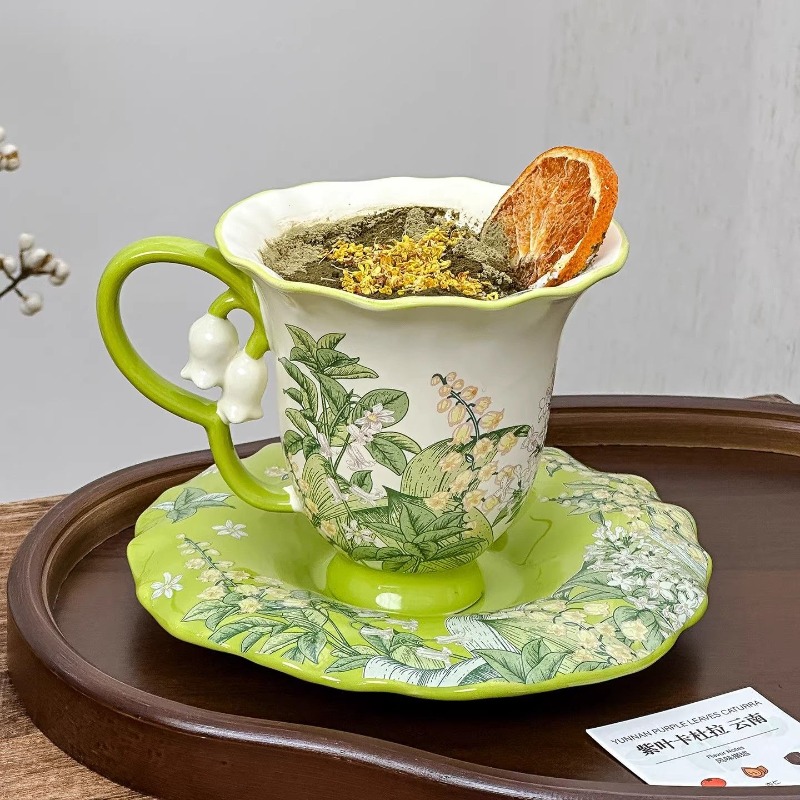 Lily of the valley blooming af - Coffee Tea Set Up ulasan dan harga