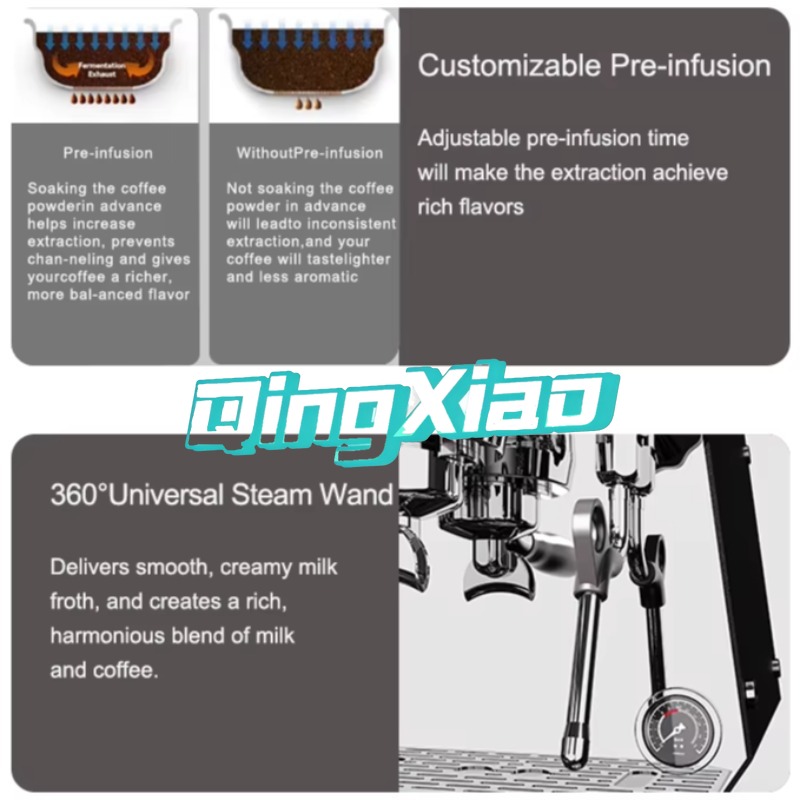 Commercial Semi Automatic Ital - Coffee Tea Machine For Home ulasan dan harga