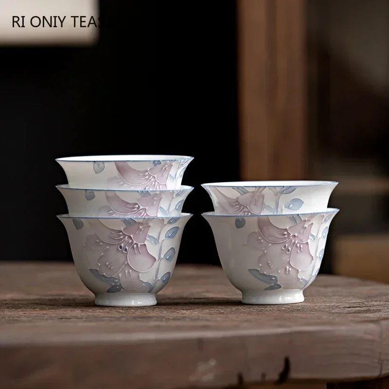 Chinese High-end Hand-painted  - Coffee Tea Set Up ulasan dan harga