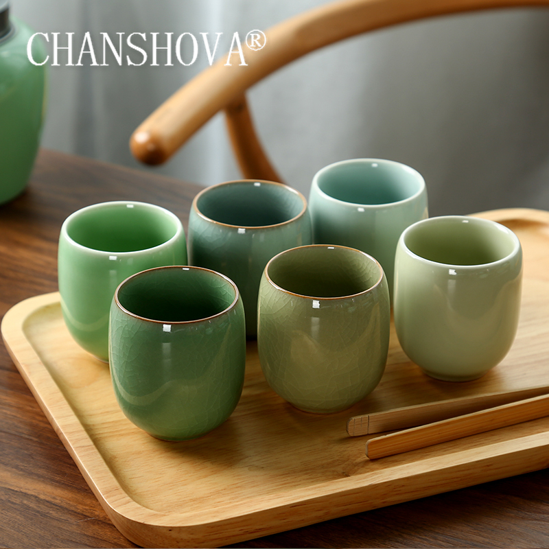 CHANSHOVA-Porcelain Tea Cup Se - Coffee Tea Set Up ulasan dan harga