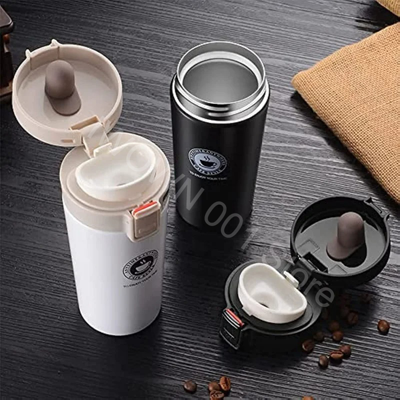 380ml Thermal Mug Double Wall  - Coffee Tea Exchange ulasan dan harga