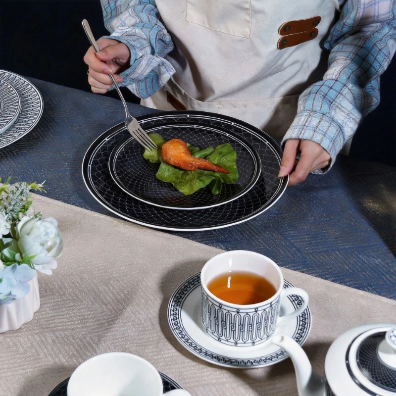 Simple European-Style Tea Set  - Coffee Tea Set Up ulasan dan harga