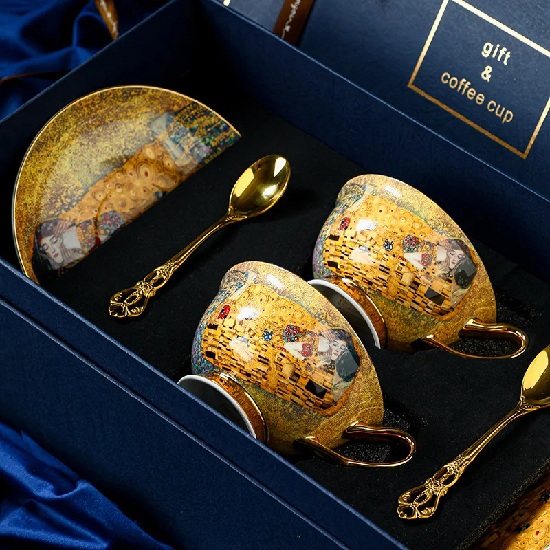 Royal Baroque Style Bone China - Coffee Tea Set Up ulasan dan harga