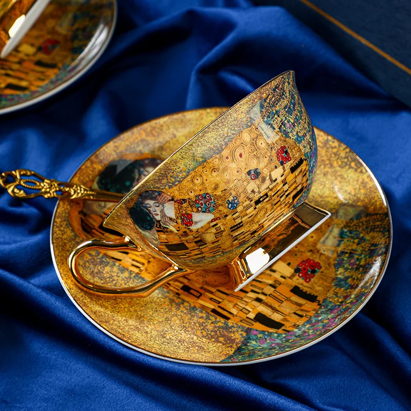 Royal Baroque Style Bone China - Coffee Tea Set Up ulasan dan harga