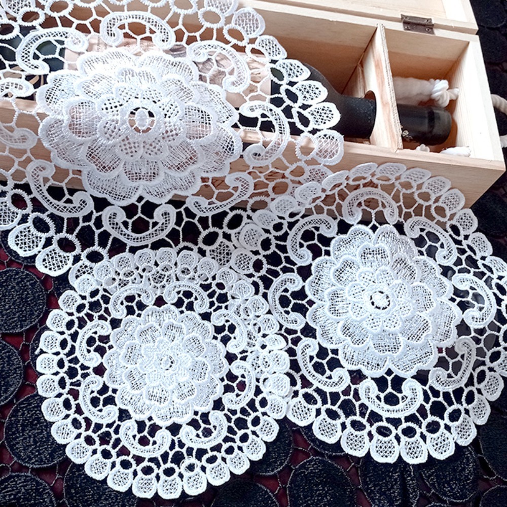 Ornament Prop Lace Embroidery  - Coffee Tea Machine For Home ulasan dan harga