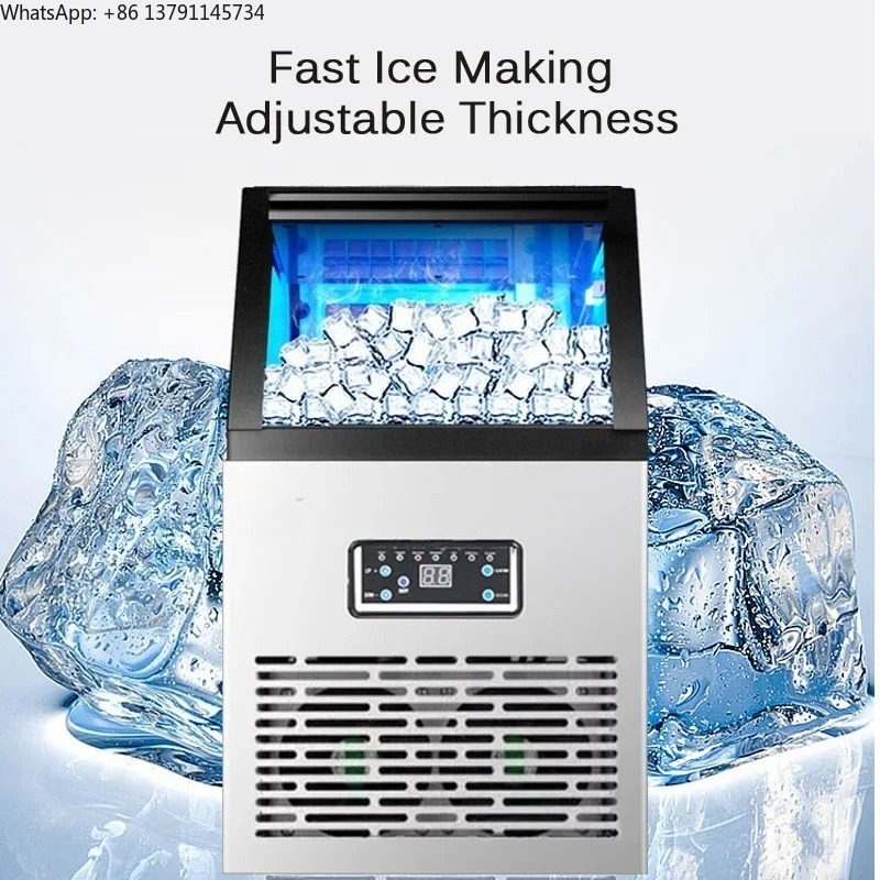 60FF Ice Maker 60kg Commercial - Coffee Tea Machine For Home ulasan dan harga